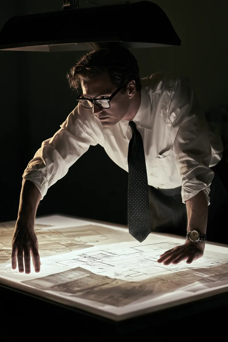 A household budget laid out on paper beside financial documents