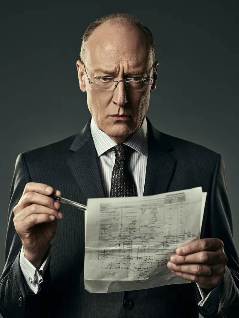 Reading terms line by line with comparison notes in hand