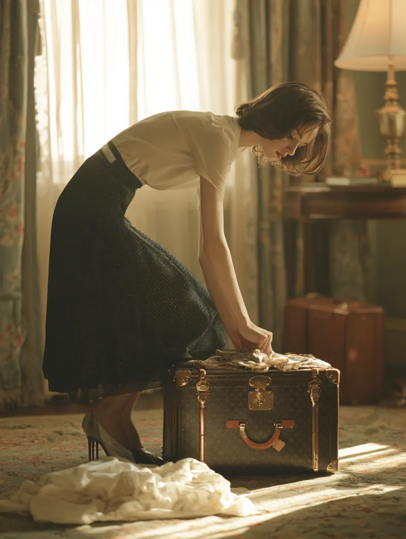 Traveler packing a suitcase for a trip funded by a vacation personal loan